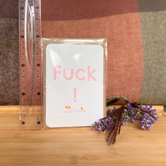 Postkarte "Duck" mit Briefumschalg A6