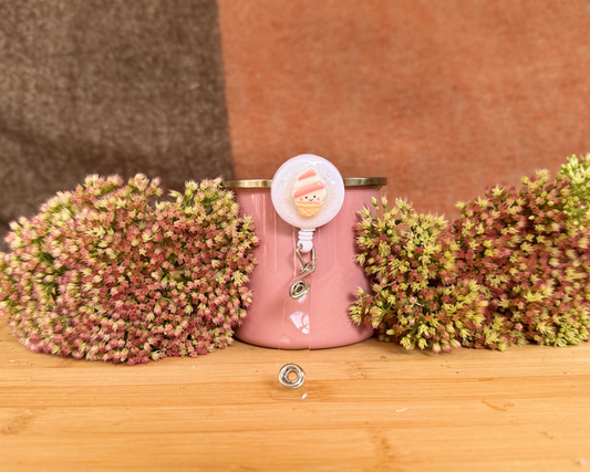 Ausweishalter mit Jojo/ Badge Reel " Eis 2"