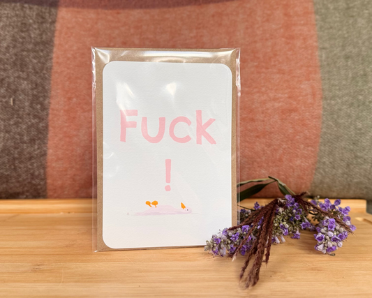 Postkarte "Duck"  mit Briefumschalg A6