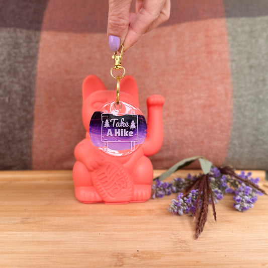 Keychain " Take a HIKE "